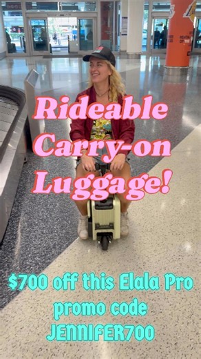 3.8K views · 83 reactions | I ❤️ this rideable carry-on luggage...