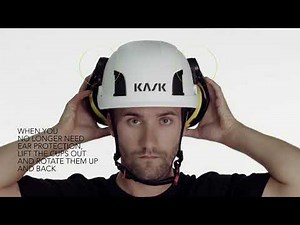 KASK Hard Hat: How to Mount Earmuff to Your Zenith Helmet?