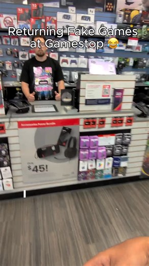 Returning games at a gamestop 😂 | James Smith