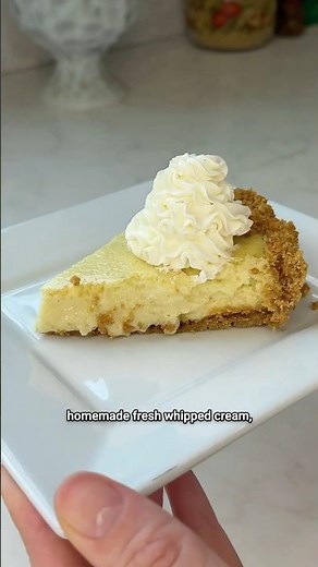 Key Lime Pie (Joe’s Stone Crab Copycat Recipe) 🍋‍🟩✨