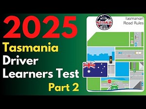Tasmania Driver Learners Test | Part 2 | Australia Driver Knowledge Test