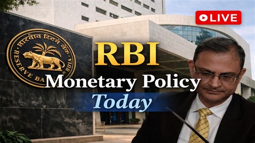 RBI MPC Meeting 2026 Live: Sanjay Malhotra Keeps Repo Rate Unchanged; FY26 Inflation Forecast At 2.1%