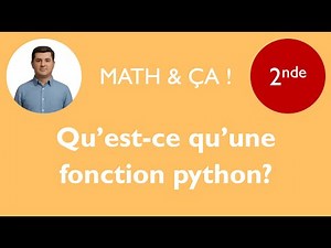Qu'est-ce qu'une fonction python?
