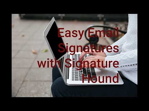 Meet Signature Hound - Beautiful Email Signatures Made Easy