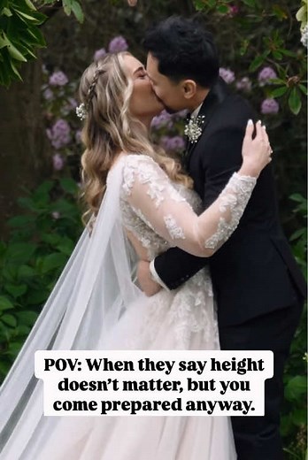 Celebrating Love Across Height Differences in Weddings