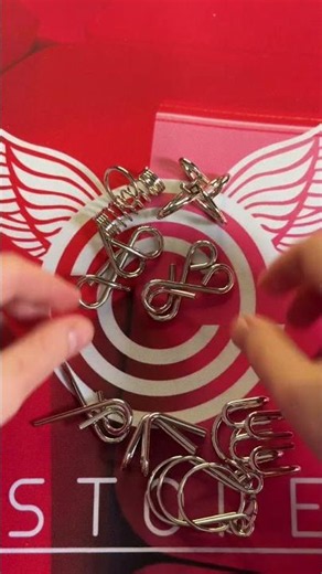 Set of 8 Metal Puzzles!