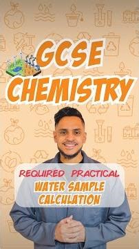 GCSE Chemistry: Required Practical | Water Sample Calculation