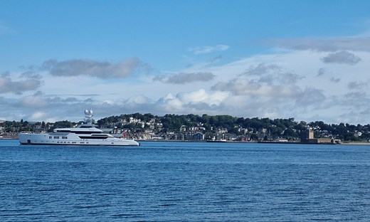 Liverpool FC owner’s £66 million superyacht spotted off Broughty Ferry