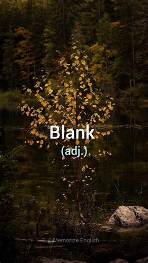 Blank Meaning And Usage #englishshorts #shorts #shortsviral