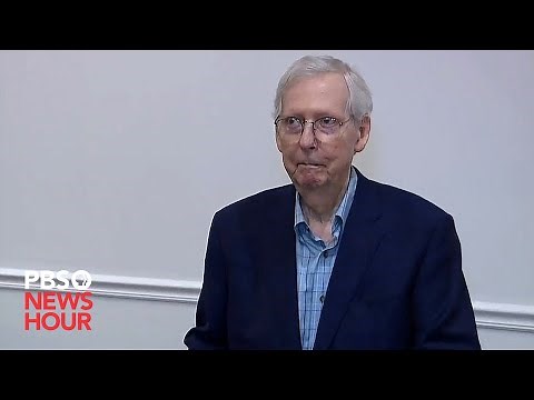 WATCH: Senate GOP leader Mitch McConnell appears to freeze for second time