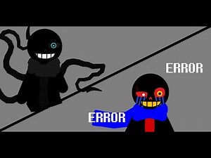 Undertale Animation | ERR0R SANS VS NIGHTMARE SANS [PİVOT ANİMATOR]