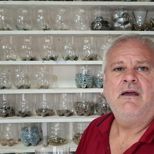 500 of these recycled containers already in my workspace. #recycle #ideas #diy #shelvingideas