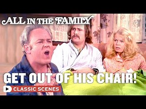 Cousin Maude Sits In Archie's Chair | All In The Family