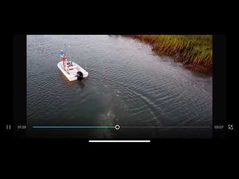 Shrimping at Fripp island SC