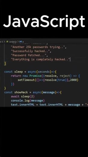 ⚡ Hackathon Project 💻 Made with HTML, CSS & JS 🚀 #shorts