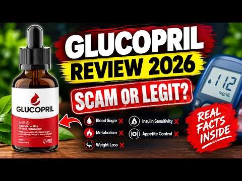 GlucoPril Review 2026: Scam or Legit? Blood Sugar Drops Exposed