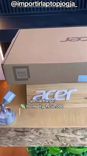 Acer Aspire Lite AL14-32P-C3HJ🔥 Prosesor: Intel N150 (4 Cores, 4 Threads, hingga 3.6 GHz) Grafis: Intel Graphics RAM: 8GB DDR5 (bisa di-upgrade) Penyimpanan: 512GB SSD NVMe Gen3 Layar: 14.0 inci WUXGA (1920 x 1200 piksel), IPS Acer ComfyView Webcam: Kamera FHD Sistem Operasi: Windows 11 Home Office Home & Student 2024 (sudah terinstal) Baterai: 45Wh Warna: Nude Pink Kondisi Baru (new) Garansi Resmi 2Tahun Promo Rp 1.650.000 🇮🇩 Siap kirim kirim se Indonesia 📲Order Cek WA Di BIO 🏢Outlet : Ruk