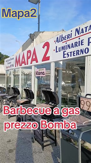 Mapa2 vastissimo assortimento di barbecue a gas e carbone