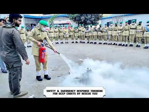 Safety & Emergency Response Training for GCCP Cadets by Rescue 1122