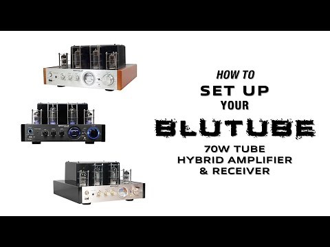 How to Set Up Your Rockville BLUTUBE Tube Amplifier/Home Theater Stereo Receiver w/ Bluetooth