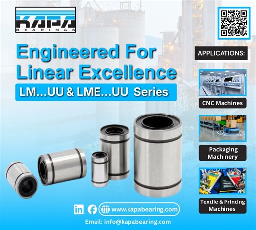 Linear Motion Technology for Precision Engineering | KAPA BEARINGS posted on the topic | LinkedIn