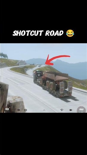 shotcut road 😂 #toe3 #truckersofeurope3 #shotcutroad