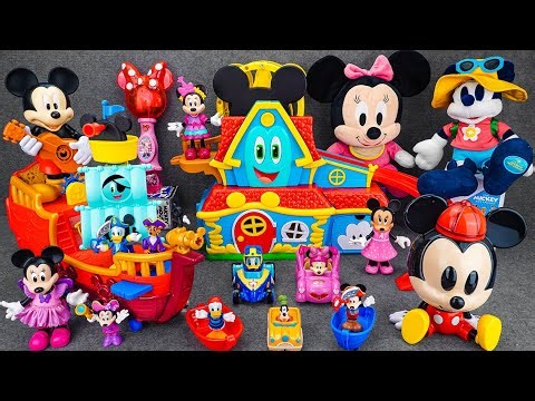 Satisfying with Unboxing Disney Junior Mickey Mouse Jumbo Fun House Playset | Review Toys ASMR
