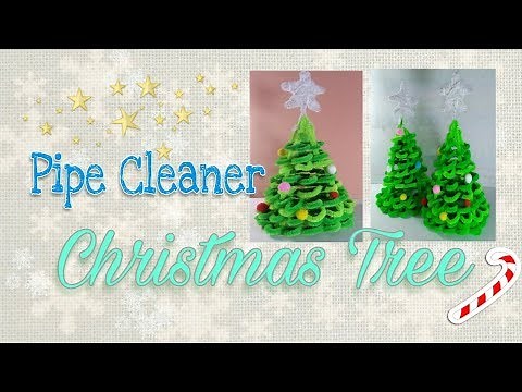 How to Make a Pipe Cleaner Christmas Tree