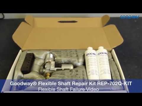 Goodway Flexible Shaft Repair Kit Video