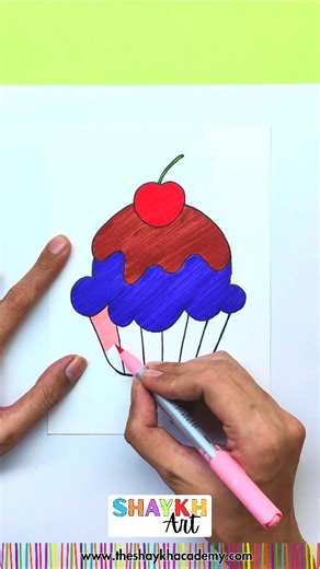 🧁✨ How to Draw a Muffin Cake | Easy Drawing for School Kids ✨✏️ Hello little artists! 🎨✏️ Today, we’re learning how to draw a cute muffin cake 🧁 step by step in a simple and easy way, perfect for school drawing classes, homework, art projects and fun practice at home. 🌟 Follow along as we draw the cupcake liner, fluffy top and tasty sprinkles or chocolate chips. Then color your muffin beautifully using crayons, sketch pens or color pencils 🖍️🎨. You can add cherries 🍒, cream swirls or a cu