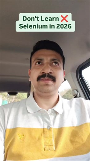 Don’t learn Selenium in 2026” — That’s misleading. Here’s the reality 👇 ✔ Many companies are still hiring Selenium Automation Testers ✔ Selenium has a strong ecosystem (Java, TestNG, Grid, Frameworks) ✔ Large service-based companies still rely heavily on Selenium But yes — depending on only one tool is risky. Smart strategy for 2026: 👉 Learn Selenium for strong fundamentals 👉 Learn Playwright because it’s trending and modern 👉 Focus on automation concepts, not just tools Playwright is growin