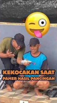 Kekocakan Saat Pamer Hasil Pancingan #funnyshorts #hiburan #random #videolucu