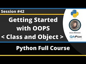 Getting started with Object Oriented Programing - Classes and Objects (Python Tutorial - Part 42)