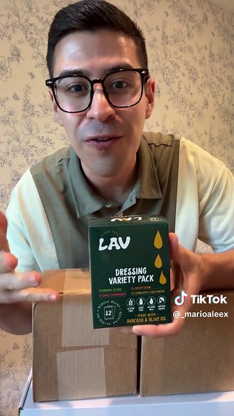These are perfect for “on-the-go” and will make lunchtime or a simple meal so much easier @lavdresswell #tiktok #ttshop #lavdresswell #salad #saladdressing