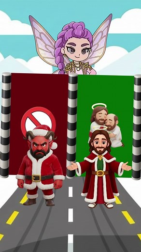 Who gives blessings? Jesus or the devil?#devil #jesus #biblequiz #biblestudy #gaming #funny #cartoon