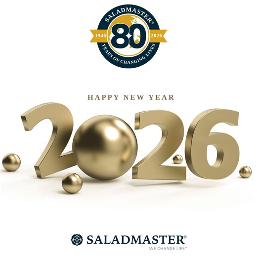 Happy New Year from Saladmaster! 2026 marks a milestone we’re thrilled to share with you — our 80th Anniversary! For eight decades, Saladmaster has been empowering people around the world with innovation, health, and a passion for cooking. This year, we’re celebrating YOU — our incredible community — with a year-long series of events, stories, and surprises that honor our legacy while looking to the future. Stay with us for exclusive content, special promotions, and ways to be part of the celebr