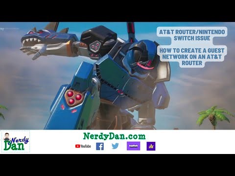 Fortnite Connection Status bug on Nintendo switch fix: part 2... how to set up a guest network