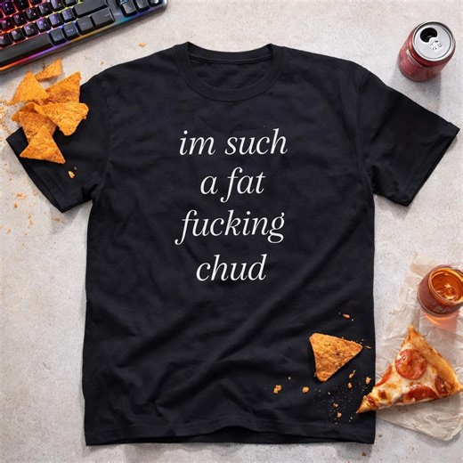 Funny Gamer Shirt I'm Such A Fn Chud, Gen Z Meme Tee, Sarcastic Gaming Shirt, Internet Slang Humor, Self Deprecating Graphic Tee - Etsy