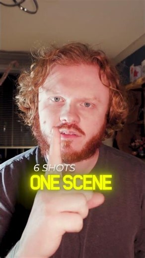 6 Shots 1 Scene 🎥 how to film a sequence shots used #filmmakingtips #filmmaking #videography