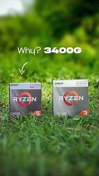 BEST APU UNDER ₹7,000 for 1080p Gaming | Ryzen 3 3200G VS Ryzen 5 3400G