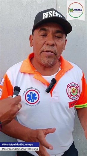 COMANDO VOLUNTARIO DE RESCATE JUTIAPA El Sr. Marco Antonio López...