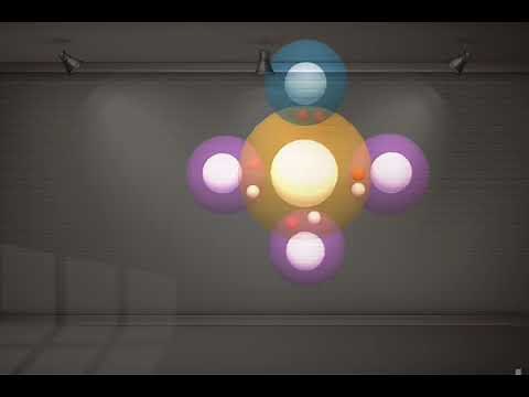 Coordinate covalent bond, Types of chemical bonds, animation