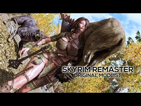 【Skyrim MOD】Simple Hunting Overhaulで狩猟生活 MODLIST アップデートテスト SKYRIM 800 Modlist