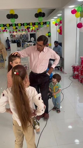 Magic Trick Performance for Kids in Bright Store