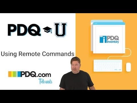 Using Remote Commands in PDQ Inventory