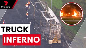 15K views · 90 reactions | A night of mayhem on the Logan Motorway has seen a truck explode into flames in a wild crash with a stolen car. The pair inside the Audi had already pulled off two carjackings in the space of an hour. Download the 7NEWS app: 7news.link/7newsapp #7NEWS | 7NEWS Brisbane | Facebook