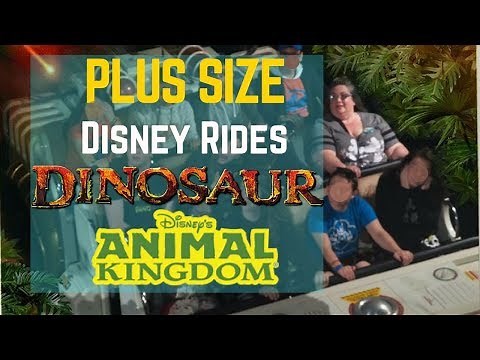 Plus Size Disney Rides - Dinosaur - Animal Kingdom - March 2018