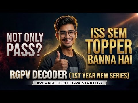|RGPV DECODER Series Launch 🔥|IMP QUESTIONS | RGPV ALL SUBJECTS| RGPV notes | B.tech IMP |#rgpv 