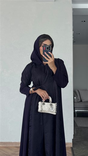 ‎كوكب | Kawkab‎ on Instagram‎: "⁨ ⁨ ⁨ ⁨ Code: 038 ‏Price: 20 RO🇴🇲 ‏‎القصه كلوش ( يصير تتغير ) اللون بنفسجي و تتوفر بألوان ثانيه⁩⁩⁩⁩"‎