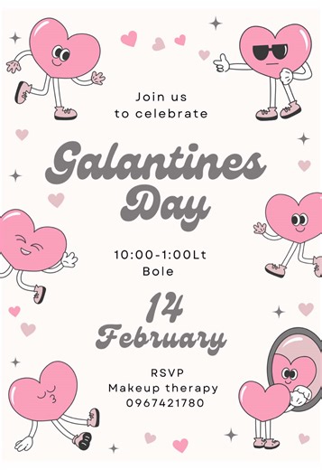 Pink, besties & beauty 💕 Celebrate Galentine’s Day with us 🗓 February 14 (Saturday) 📍 Bole | ⏰ 10:00–1:00 🎀 Dress code: PINK ✨ Limited spaces Book via link in bio or call to reserve through 0967421780 #makeup #event #valantinesday #galantinesday #women